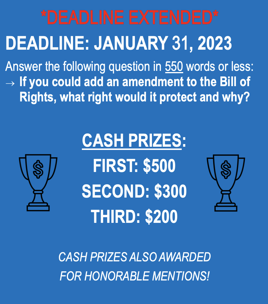 bill of rights institute essay contest 2023